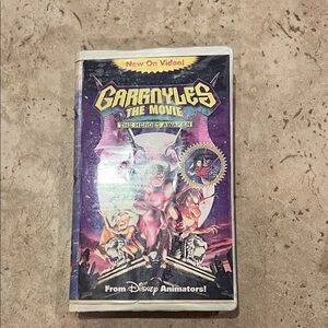 Disney Gargoyles: The Movie VHS - Vibrant Purple Design